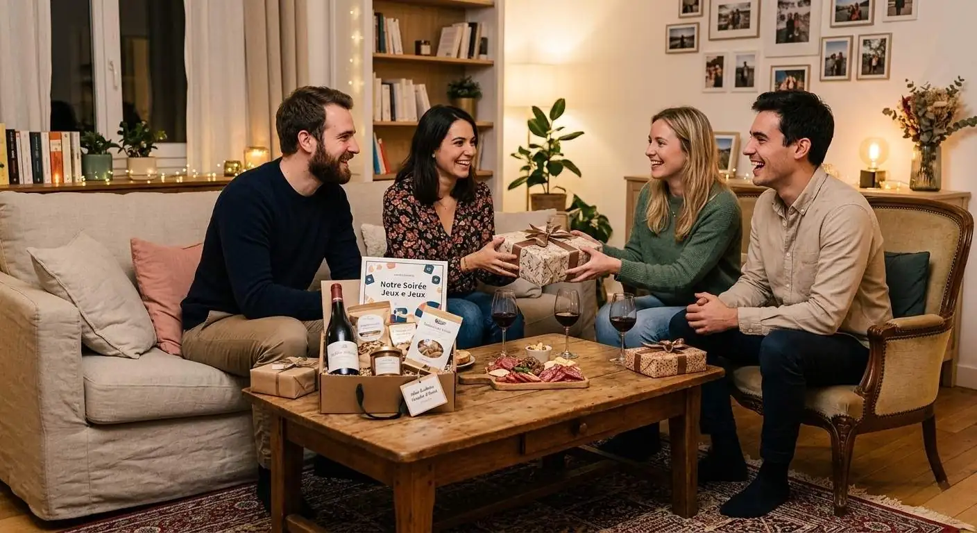idée cadeau couple d'amis original expérience personnalisé